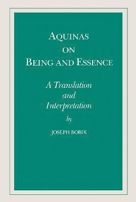 Aquinas on Being and Essence 1