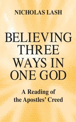 bokomslag Believing Three Ways in One God
