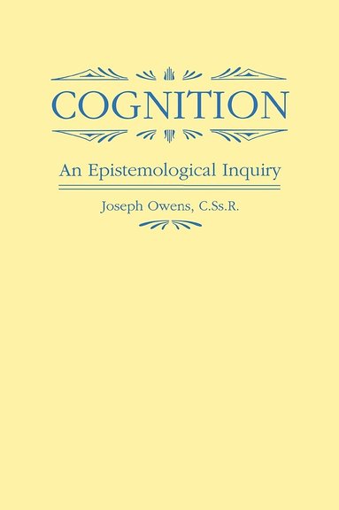 Joseph Owens - Cognition, Häftad