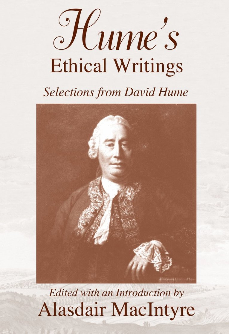 Alasdair MacIntyre, Alasdair Macintyre - Hume's Ethical Writings, Häftad