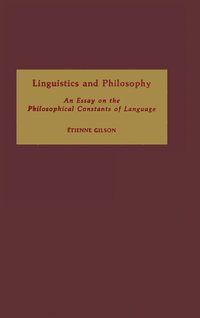 bokomslag Linguistics And Philosophy