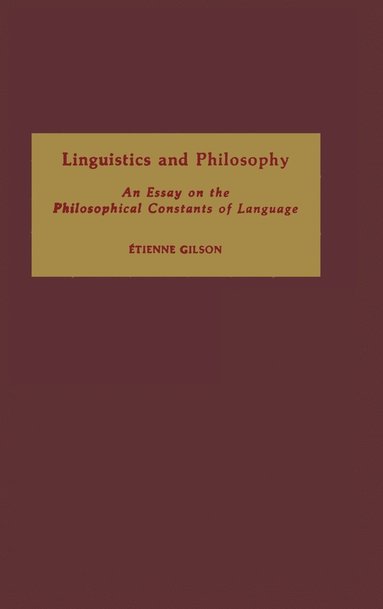 bokomslag Linguistics and Philosophy