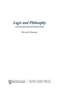 bokomslag Logic and Philosophy