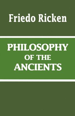 Philosophy of the Ancients 1