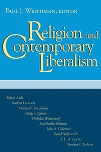 bokomslag Religion Contemporary Liberalism