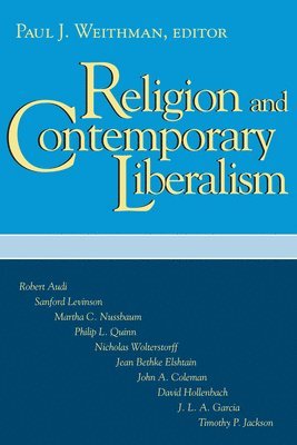 bokomslag Religion Contemporary Liberalism