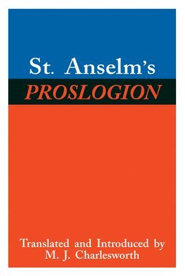 St. Anselm's Proslogion