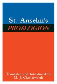 bokomslag St. Anselms Proslogion