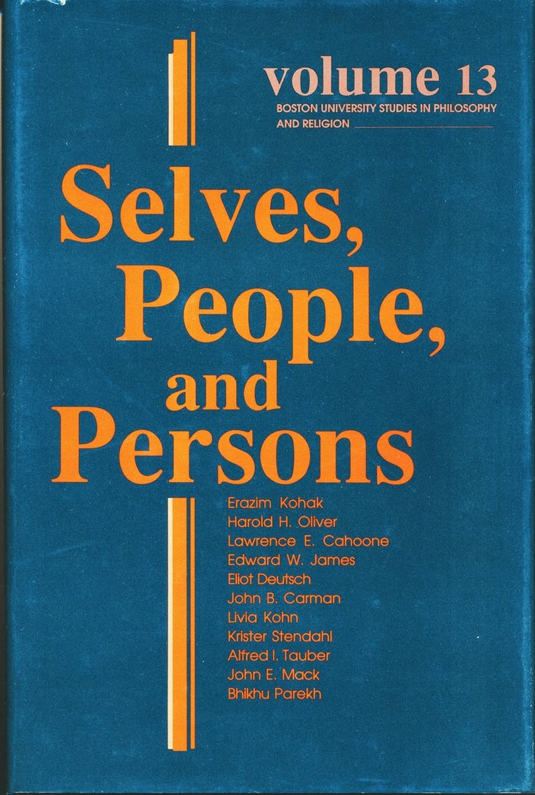 Leroy S. Rouner - Selves, People, and Persons, Häftad