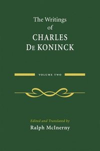 bokomslag The Writings of Charles De Koninck