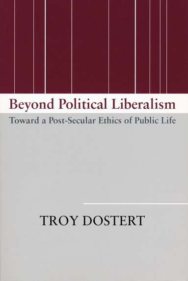 bokomslag Beyond Political Liberalism