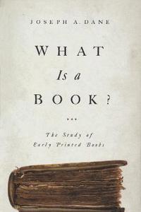 bokomslag What Is a Book?