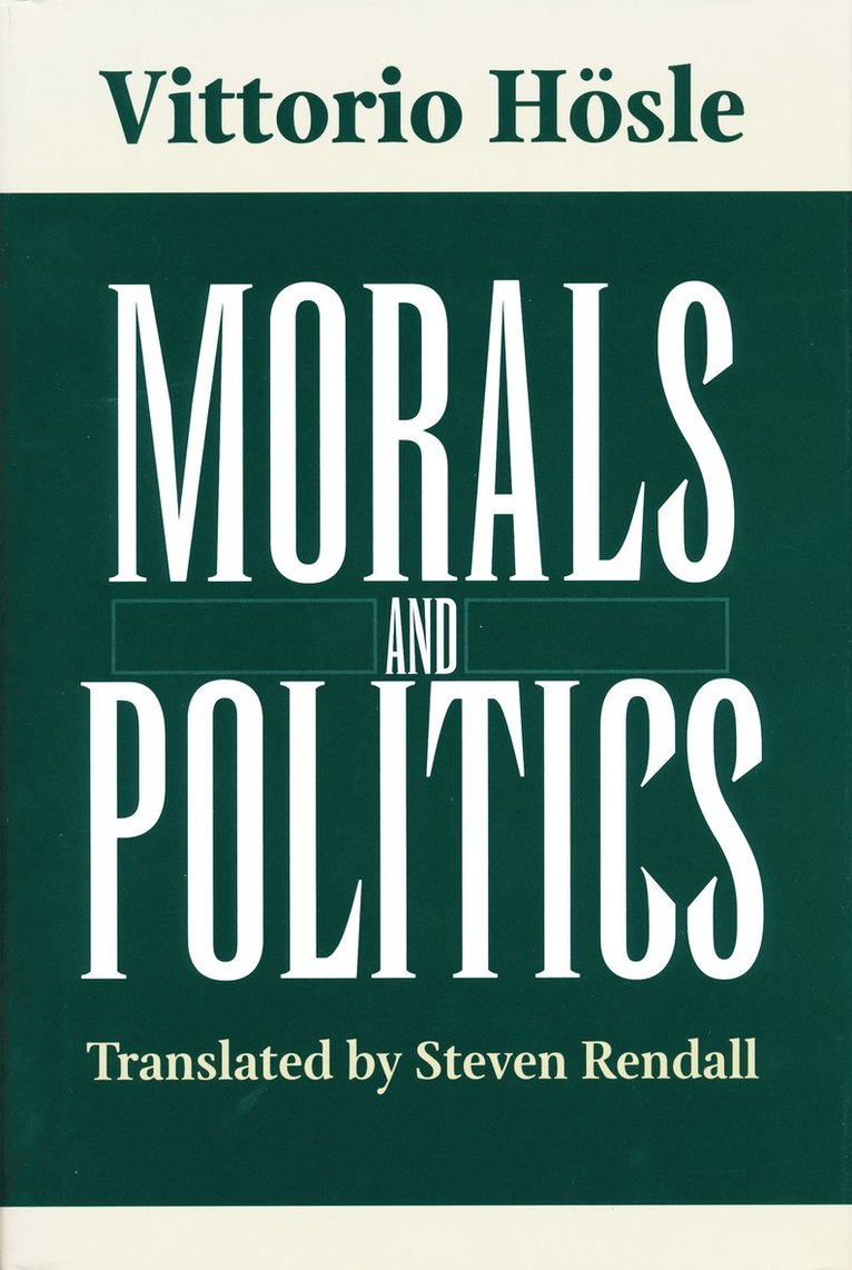 Morals and Politics 1