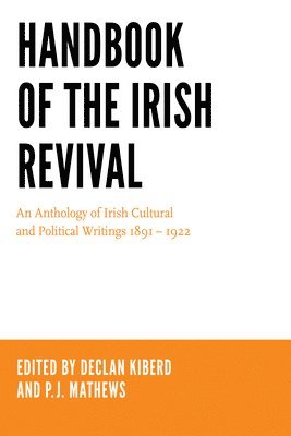 bokomslag Handbook of the Irish Revival