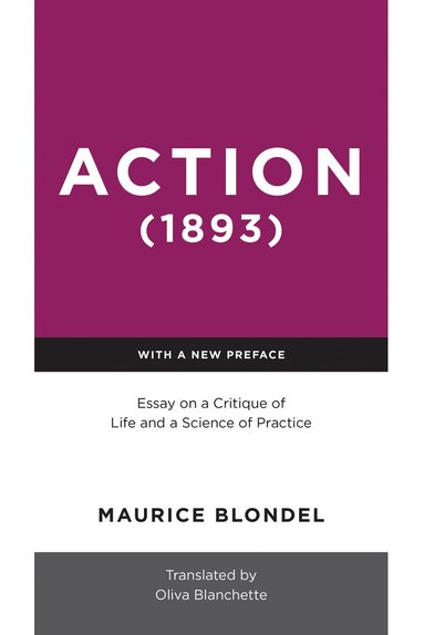 Maurice Blondel - Action (1893), Häftad