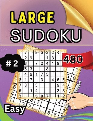 bokomslag Large Sudoku 480 Easy #2