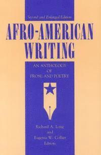 bokomslag Afro-American Writing