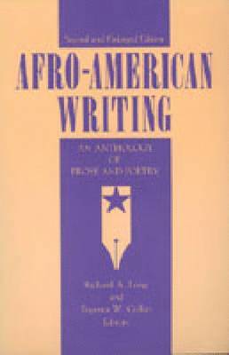 Richard  A. Long, Eugenia  W. Collier, Richard A. Long, Eugenia W. Collier - Afro-American Writing, Häftad