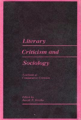 bokomslag Year Book Of Comparative Criticism