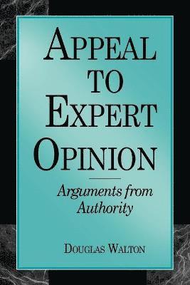 Appeal to Expert Opinion 1