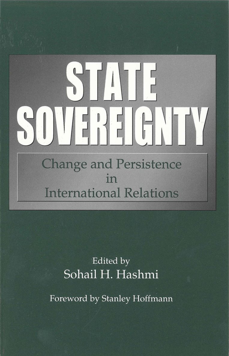 Sohail  H. Hashmi, Sohail H. Hashmi - State Sovereignty, Häftad
