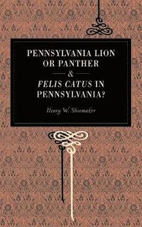 bokomslag Pennsylvania Lion or Panther & Felis Catus in Pennsylvania?