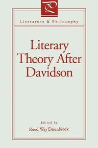 bokomslag Literary Theory After Davidson