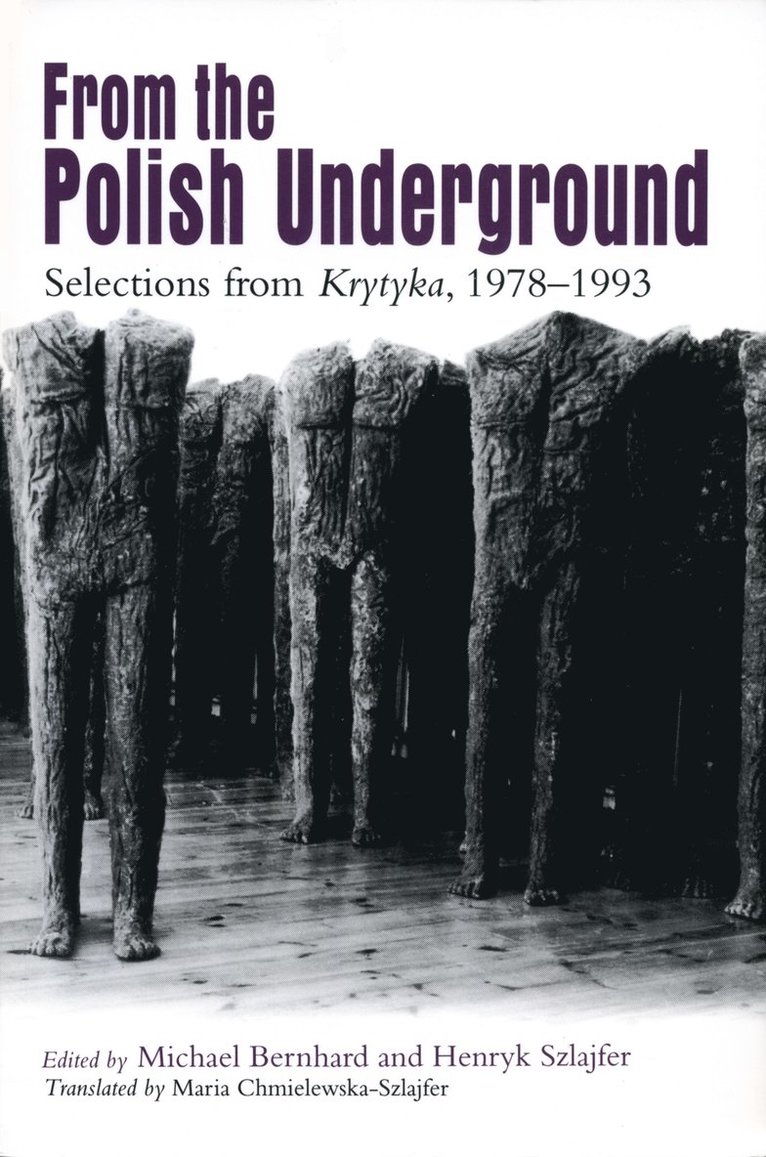 Michael Bernhard, Henryk Szlajfer - From The Polish Underground, Häftad