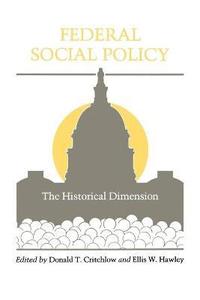 bokomslag Federal Social Policy
