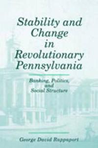 bokomslag Stability and Change in Revolutionary Pennsylvania