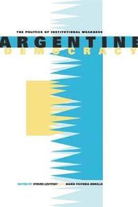 bokomslag Argentine Democracy