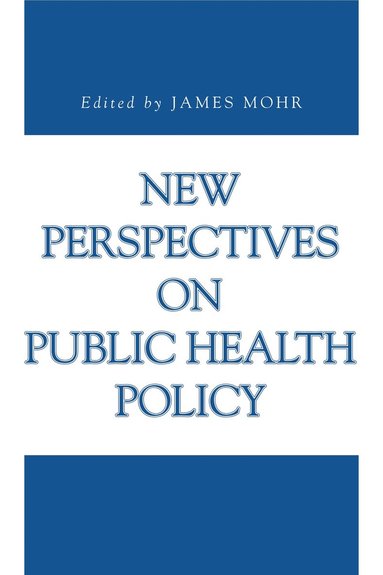 bokomslag New Perspectives on Public Health Policy