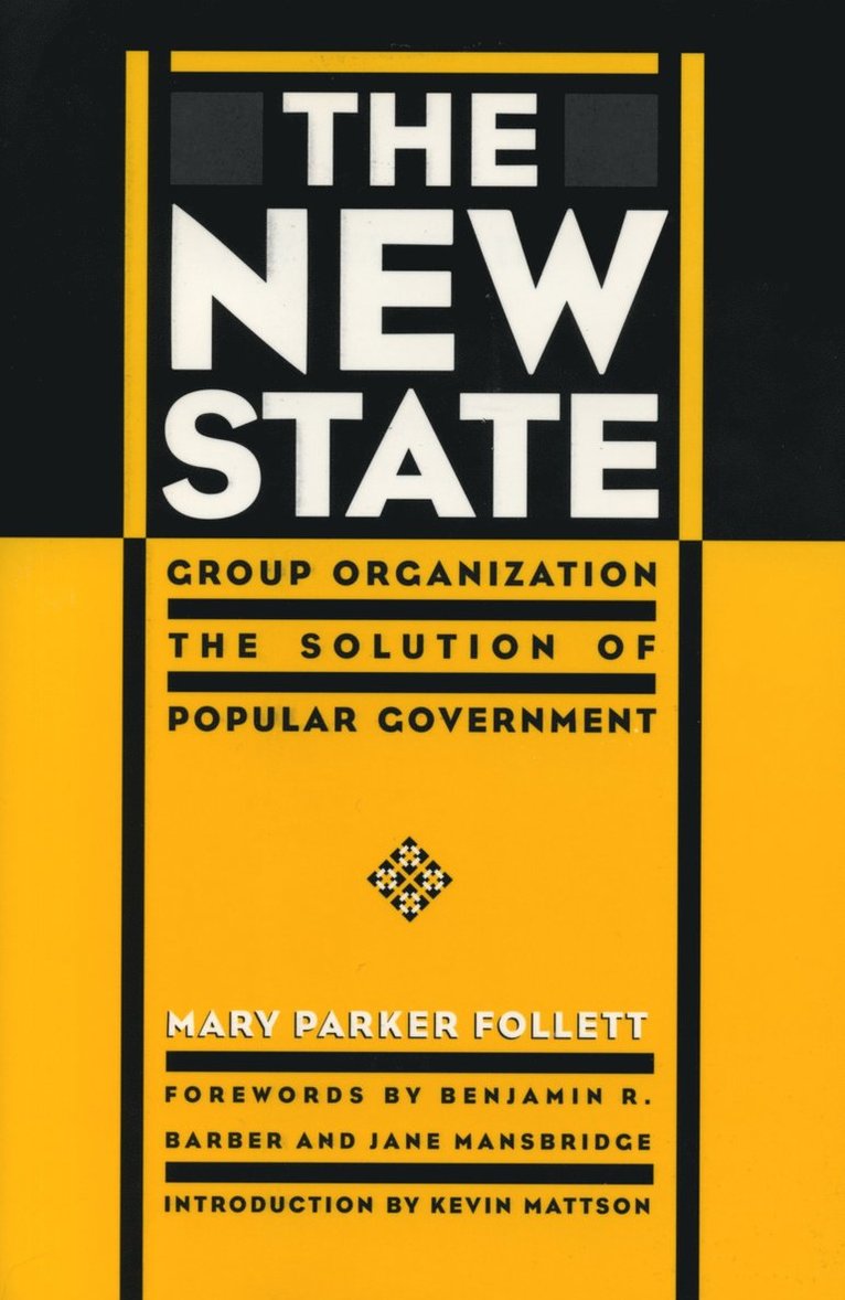 Mary Parker Follett - New State, Häftad