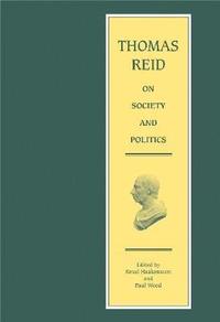 bokomslag Thomas Reid on Society and Politics