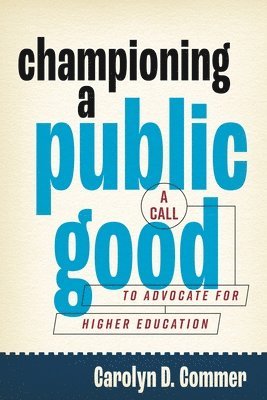 Championing a Public Good 1