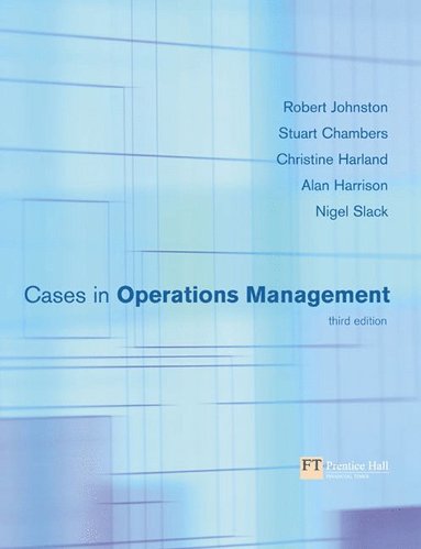 bokomslag Cases in Operations Management