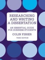 Researching and Writing a Dissertation 1