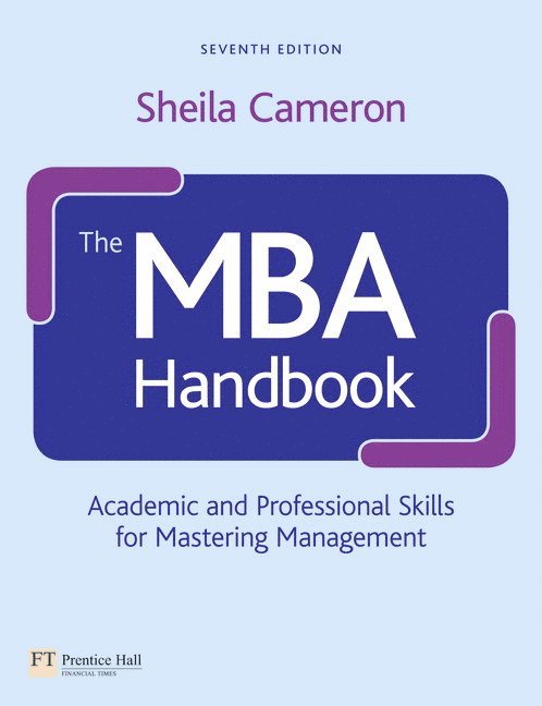 Sheila Cameron - The MBA Handbook, Häftad