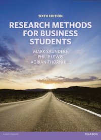 bokomslag Research Methods for Business Students