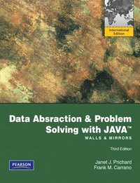bokomslag Data Abstraction and Problem Solving with Java: Walls and Mirrors Pearson International Edition 3rd Edition