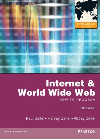 bokomslag Internet and World Wide Web How to Program International Edition 5th Edition