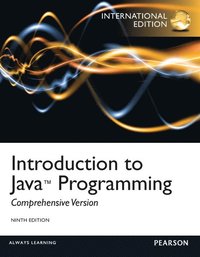 bokomslag Introduction to Java Programming, Comprehensive Version with MyProgrammingLab