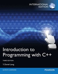 bokomslag Introduction to Programming with C++