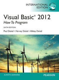 bokomslag Visual Basic 2012 How to Program