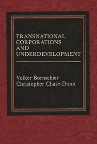 bokomslag Transnational Corporations and Underdevelopment.