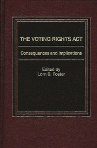 bokomslag The Voting Rights Act