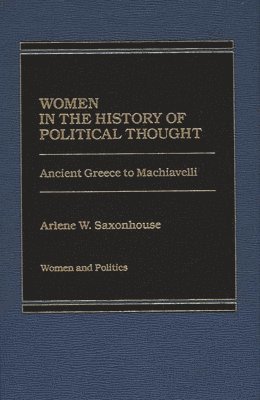 bokomslag Women in the History of Political Thought