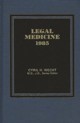 Legal Medicine 1985 1