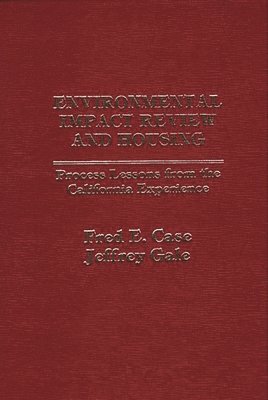 Environmental Impact Review and Housing 1