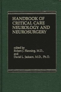 bokomslag Handbook of Acute Critical Care Neurology